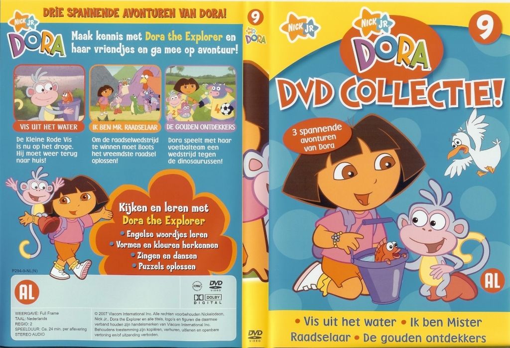 Dora The Explorer DVD Collectie Vol. 09 DVD NL | DVD | Cover Century | Over 1.000.000 Album covers free
