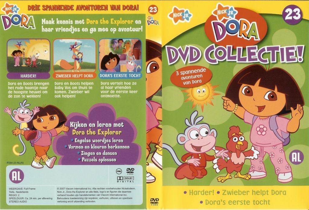 Dora The Explorer DVD Collectie Vol. 23 DVD NL.jpg.