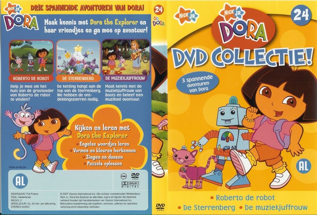 Dora The Explorer DVD Collectie Vol. 24 DVD NL.jpg.