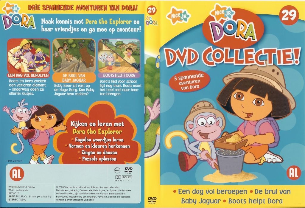 Dora The Explorer DVD Collectie Vol. 29 DVD NL.