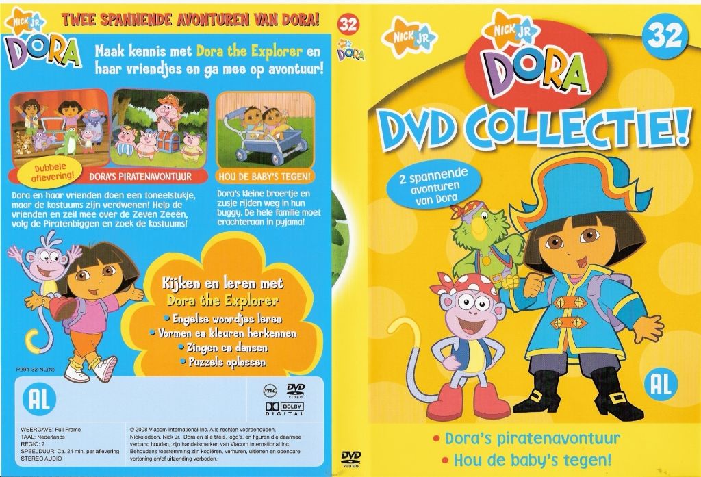 Dora The Explorer DVD Collectie Vol. 32 DVD NL | DVD | Cover Century | Over 1.000.000 Album covers for