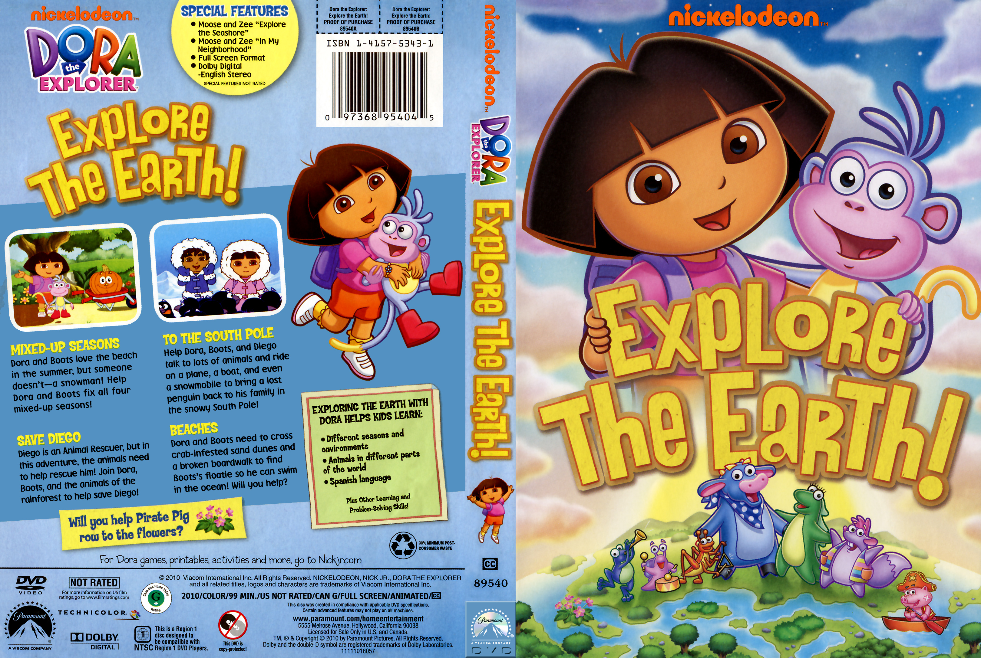 Dora Explore the Earth.