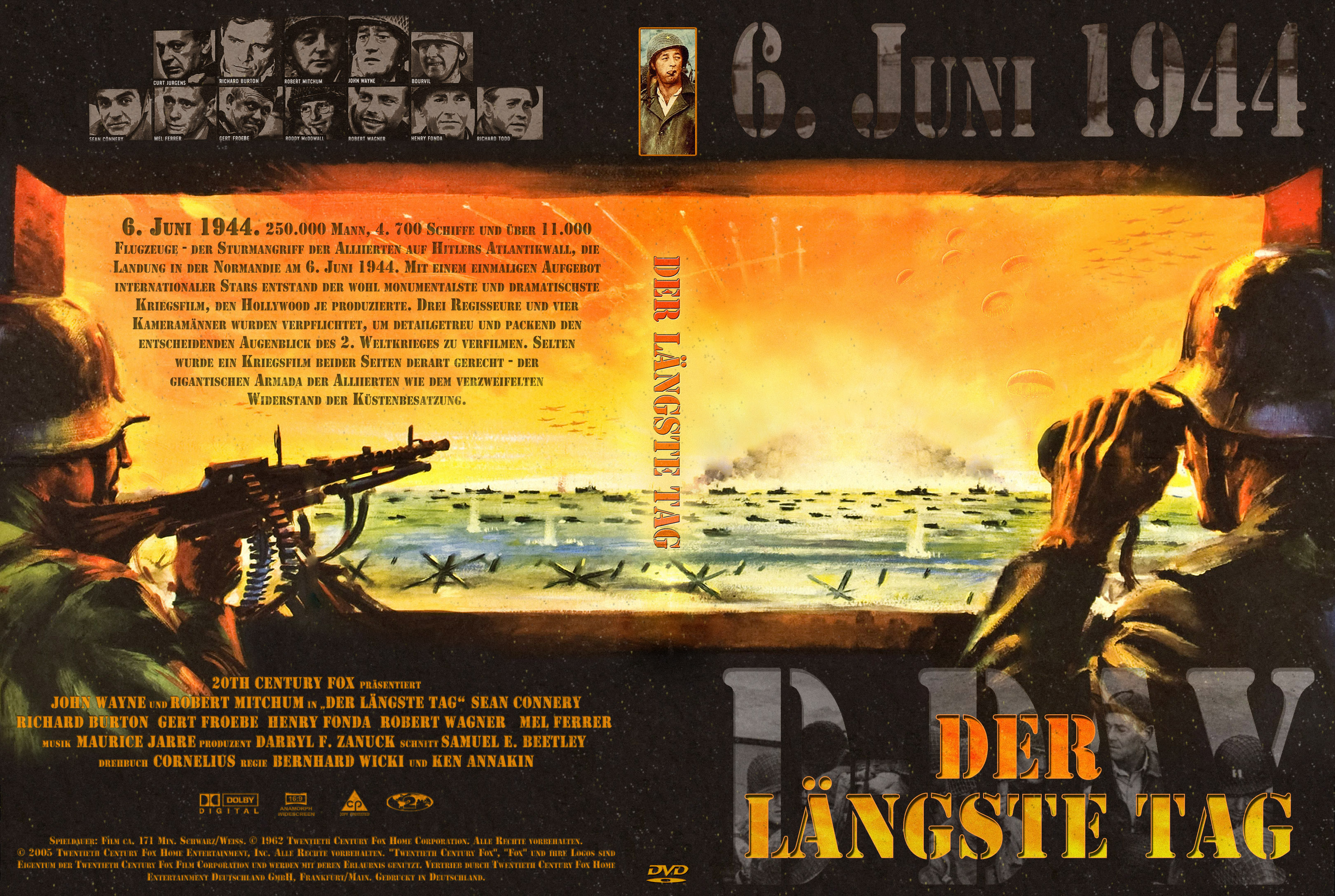Der Langste Tag Version 2 Dvd Covers Cover Century Over