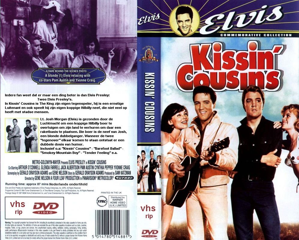 Elvis – Kissin' Cousins – Vinyl (LP, Album, Mono), 1964 [r1554024] | Discogs