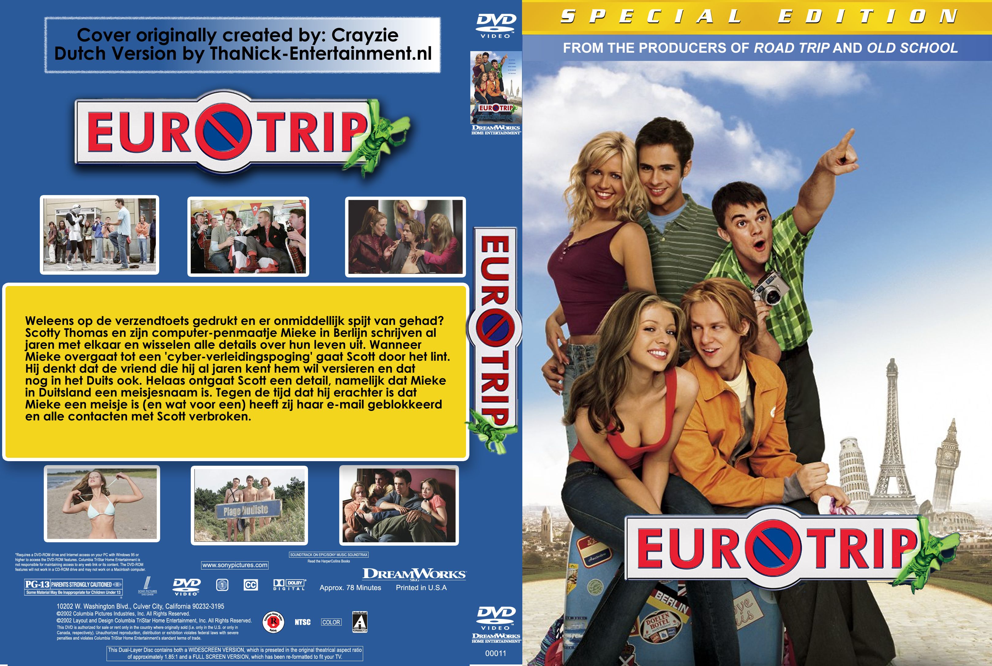 Eurotrip R2 Dutch Cstm Thanick Thanick Misc Dvd | DVD Covers | Cover ...