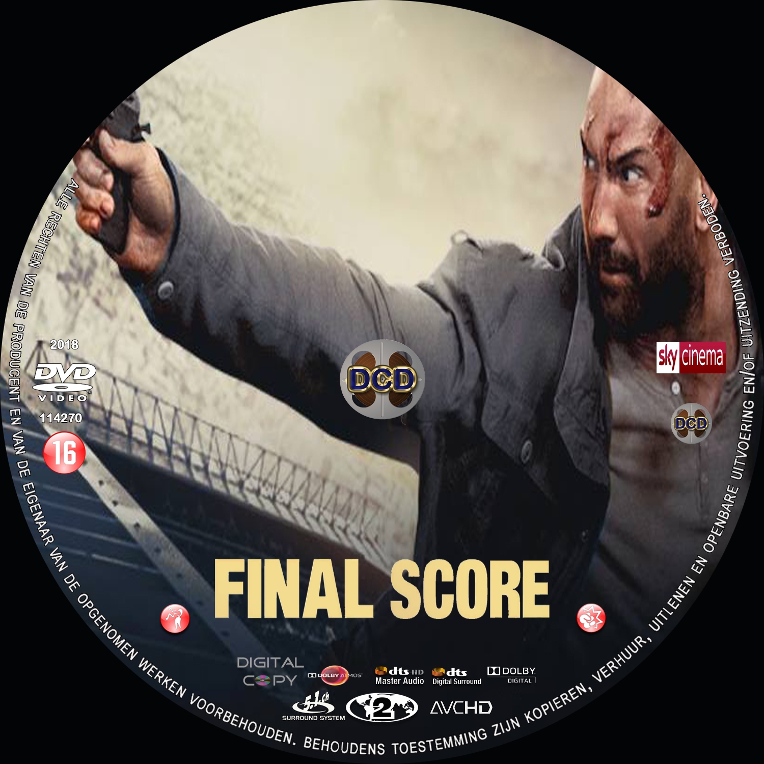 final score (2018) DVD Cover CD