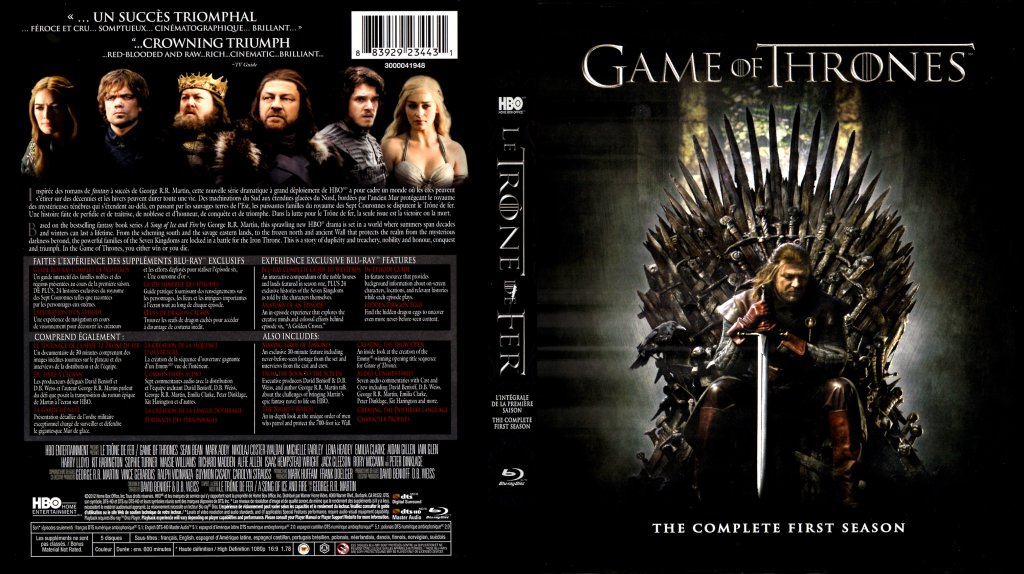 Games Of Thrones  Le Trone de Fer  Bluray3