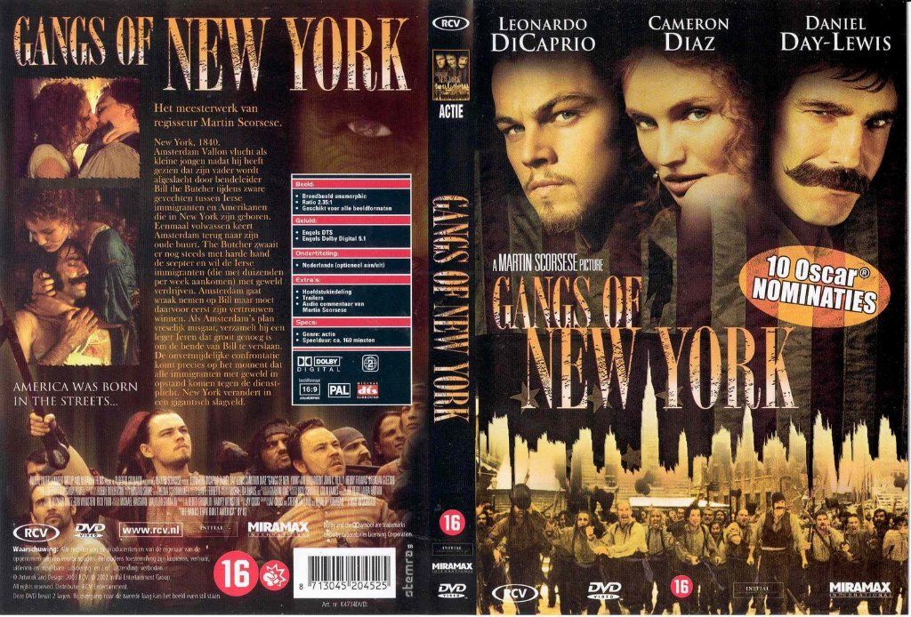 Gang Of New York DVD NL