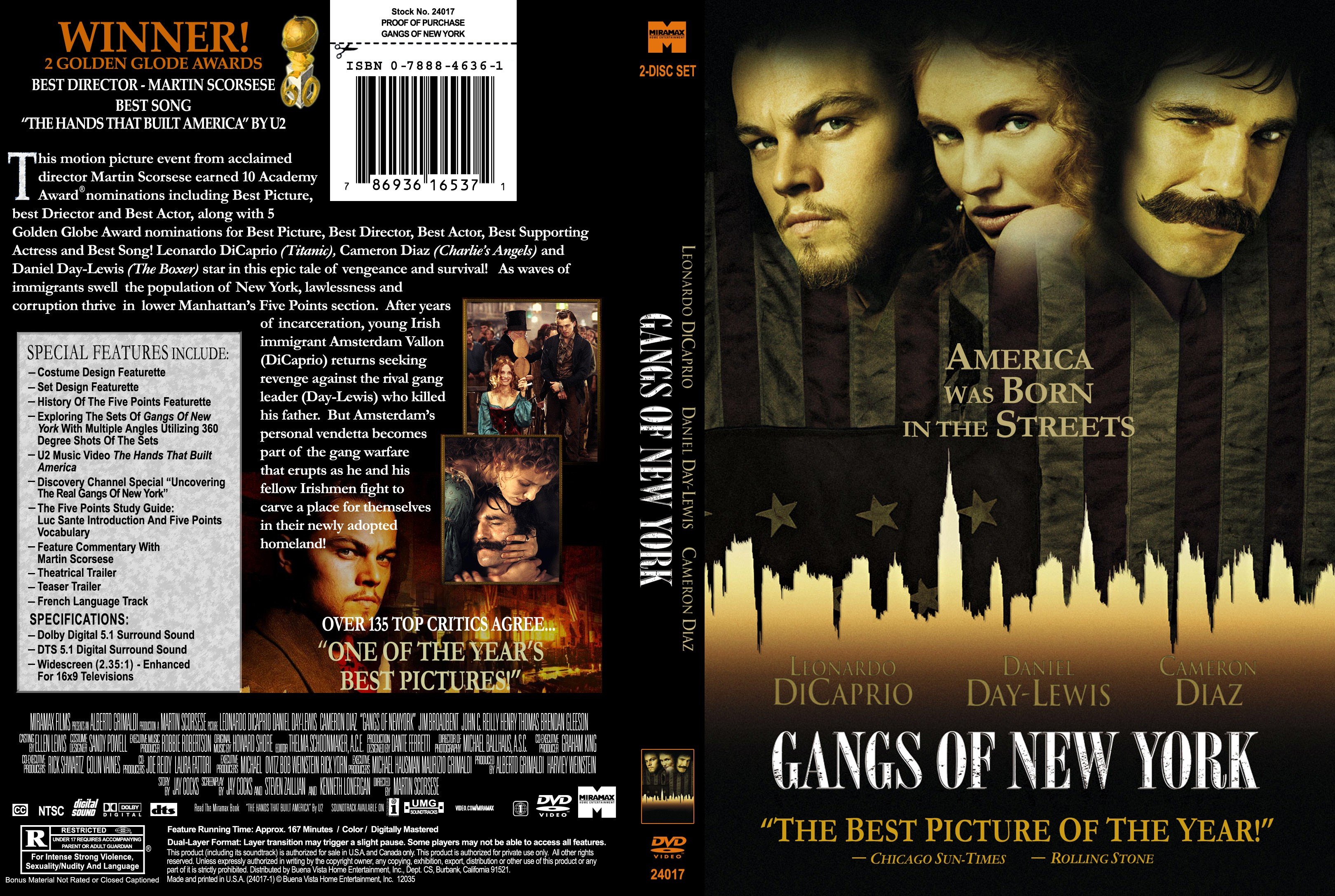 Gangs of New York 2002 R1 