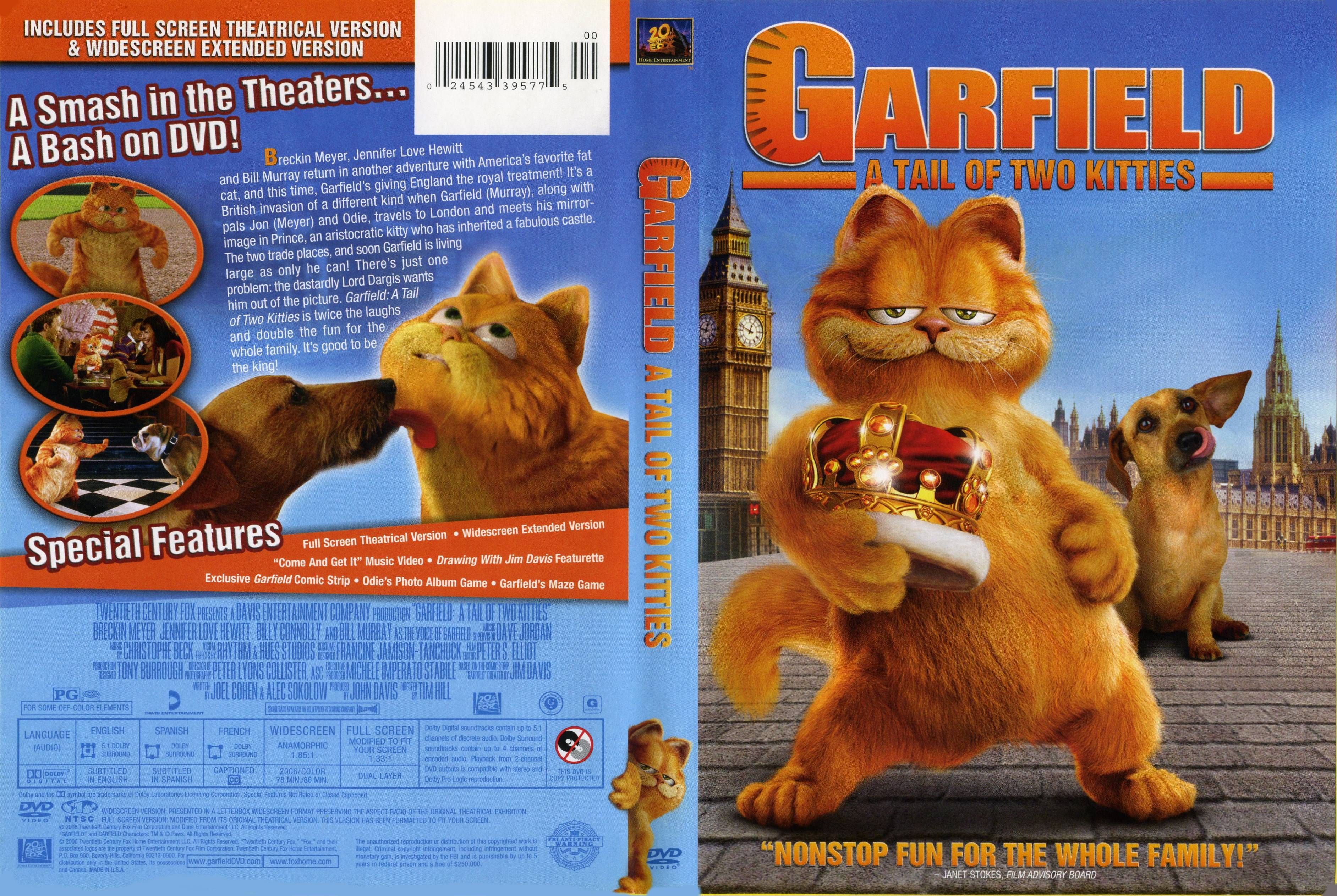 DVD GARFIELD2 SCARICARE
