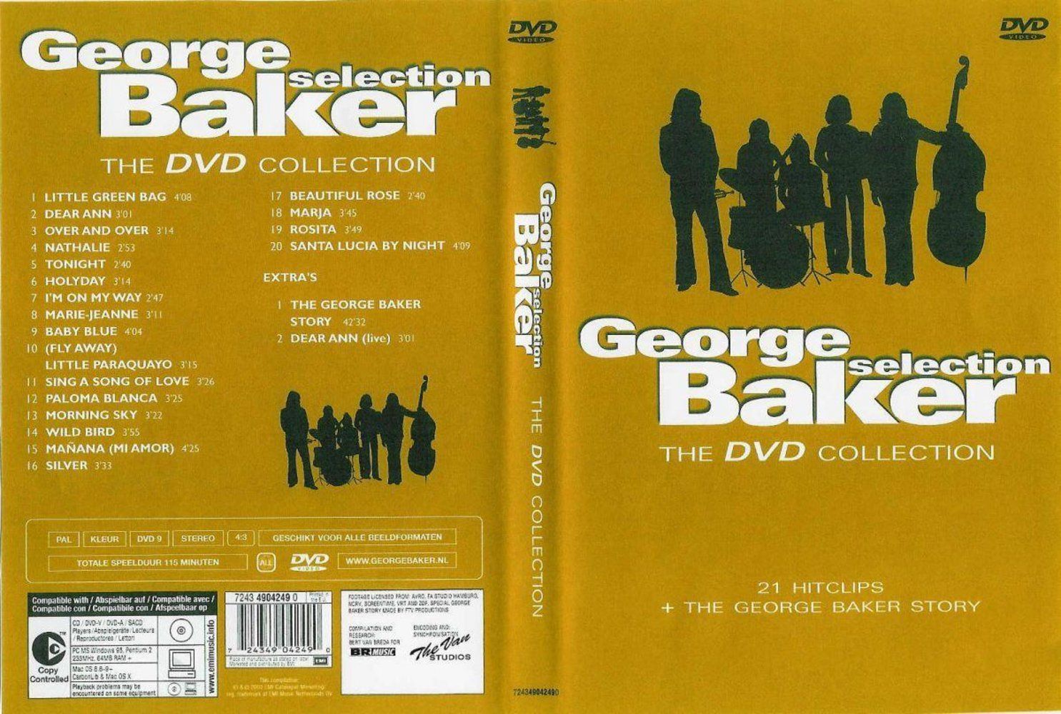 George Baker Selection The DVD Collection DVD NL | DVD | Cover Century | Over 1.000.000 Album Art covers for free