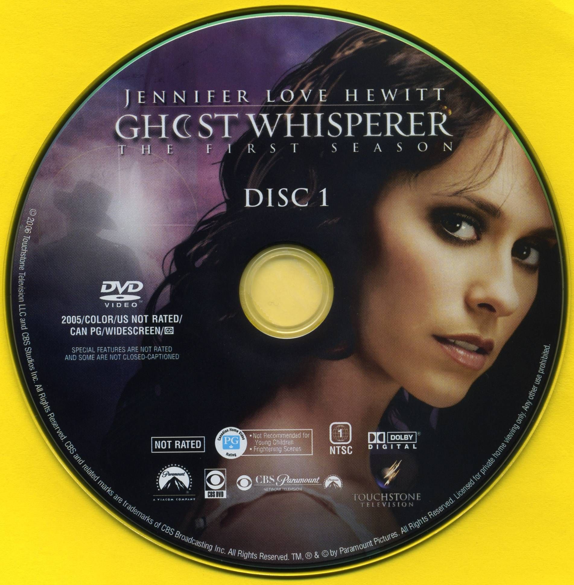 Ghost Whisperer Season 1 Disc 1 DVD CD | DVD Covers | Cover Century