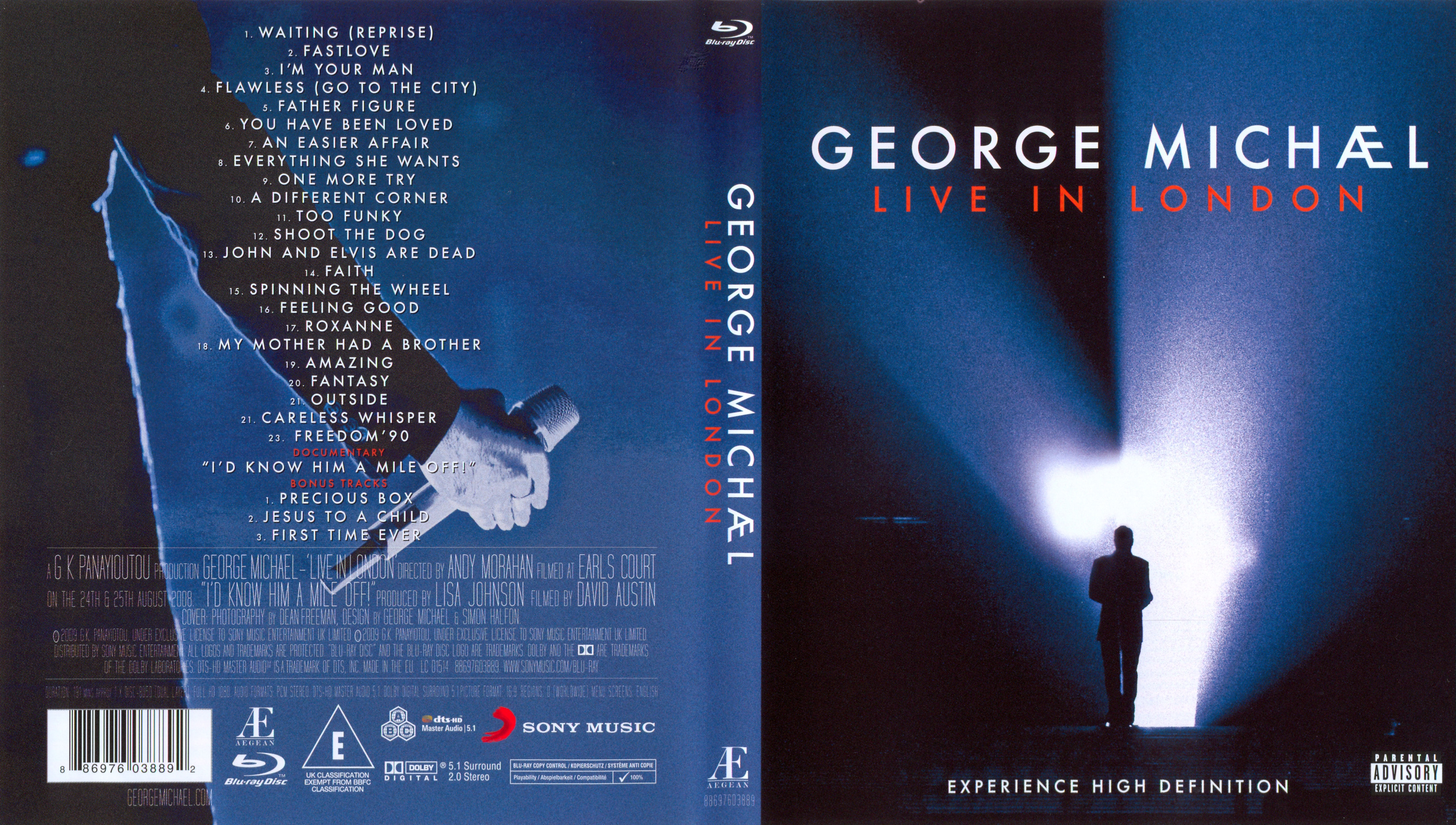GEORGE MICHAEL COVERIN'-CD LIVE DI COVER-NO CDr CON SIAE ITALIA SEALED MINT 