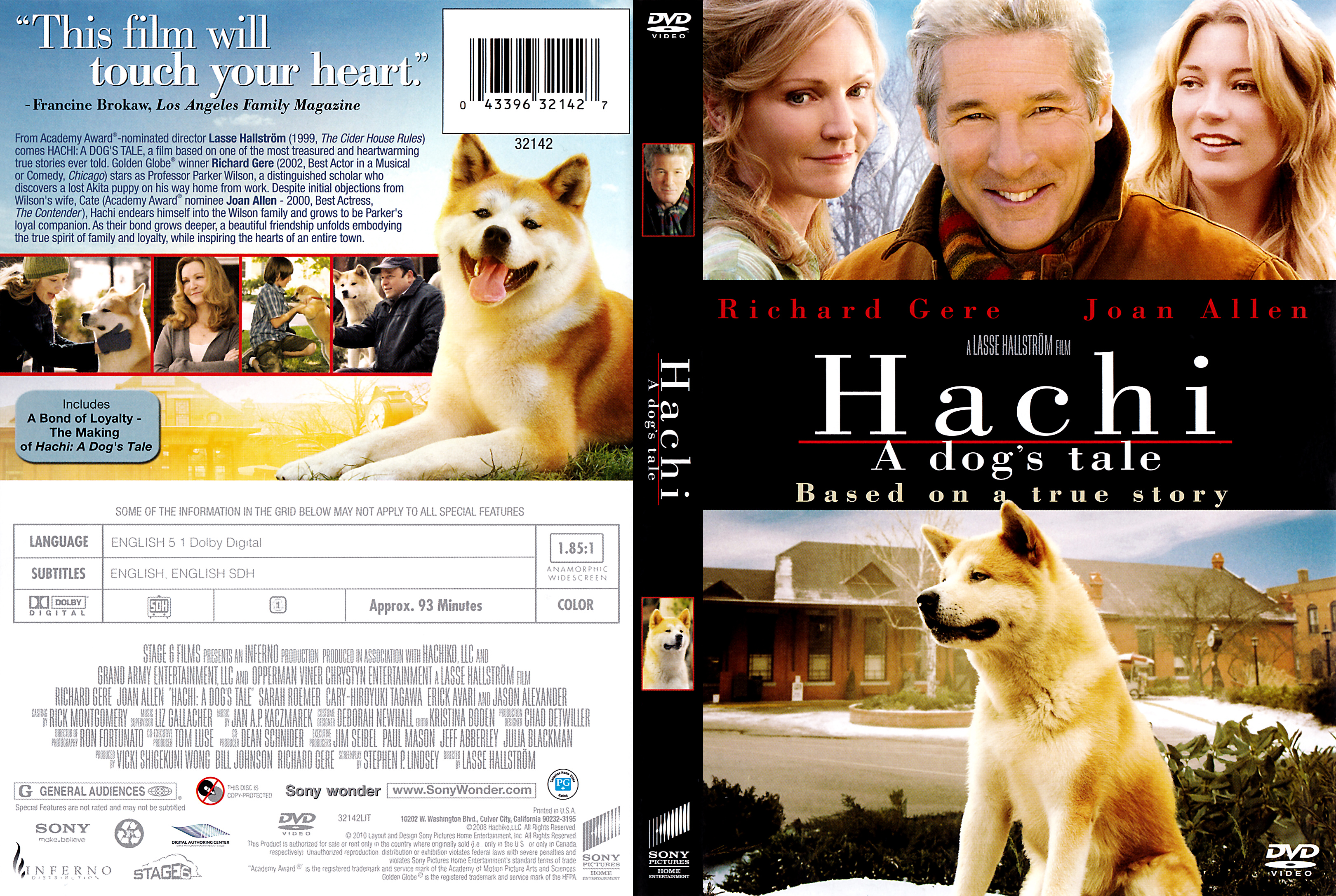 Hachi A Dog S Tale Dvd Covers Cover Century Over 500 000 Album Art Covers For Free