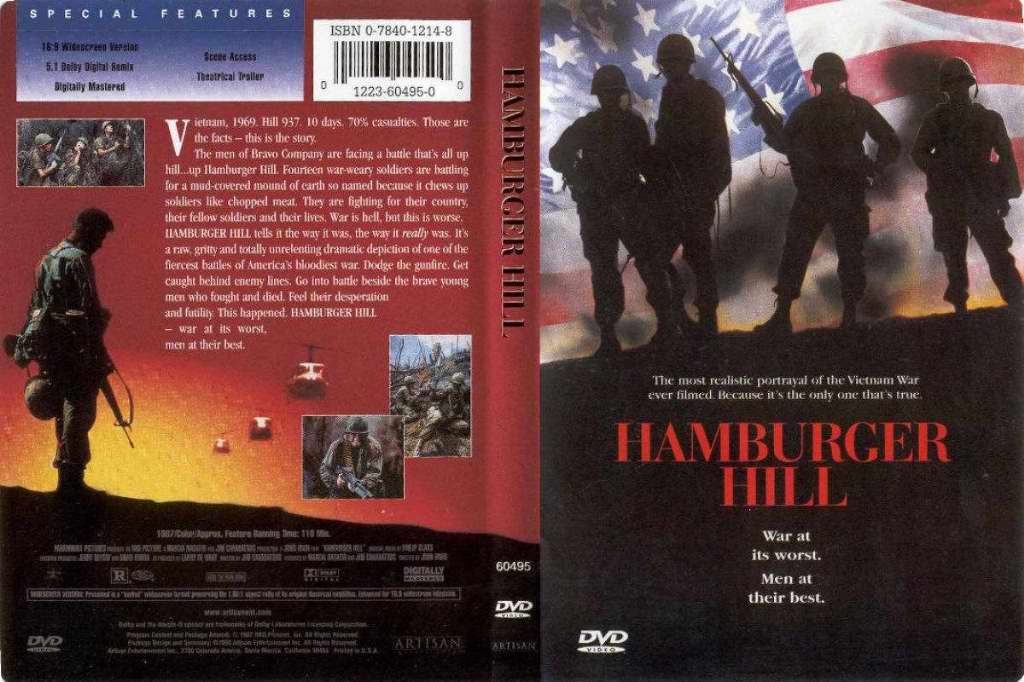 Hamburger Hill Front DVD US