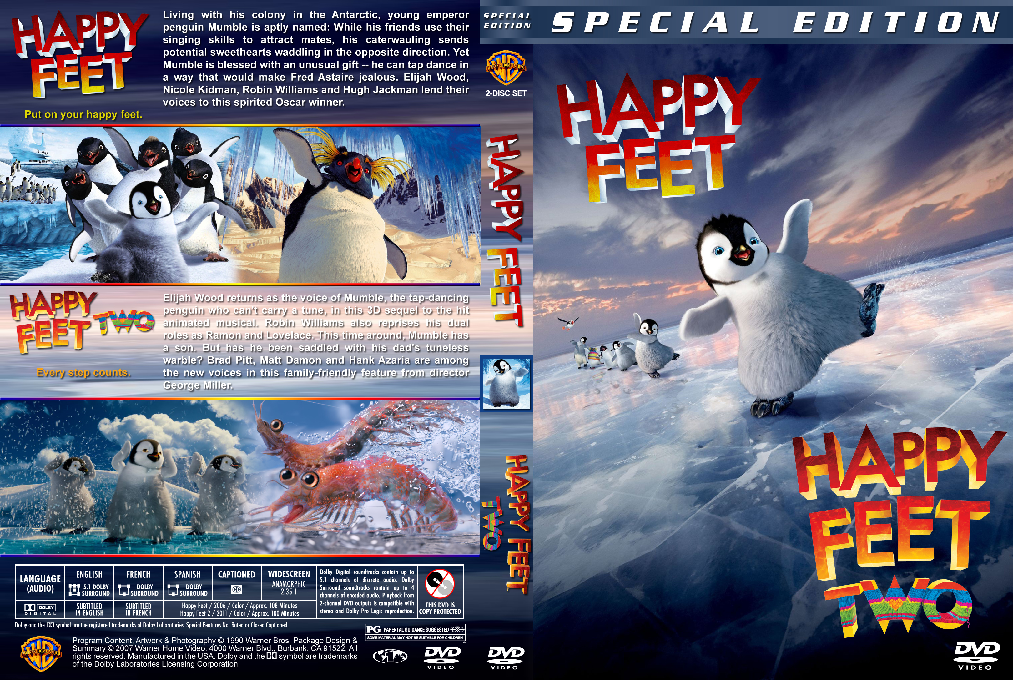 Happy Feet Double Version 3 Dvd Covers Cover Century Over 500 000 Album Art Covers For Free Happy Feet Double Version 3 Dvd Covers Cover Century Over 500 000 Album Art Covers For Free