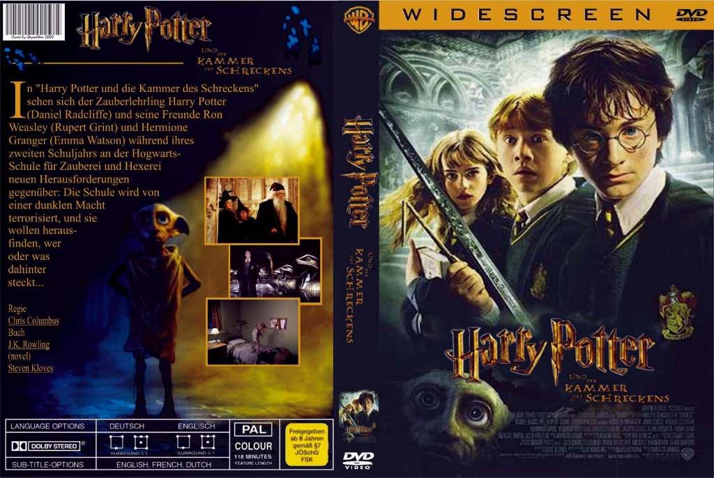 Harry Potter Und Die Kammer Des Schreckens Dvd De Dvd Covers Cover Century Over 500 000 Album Art Covers For Free