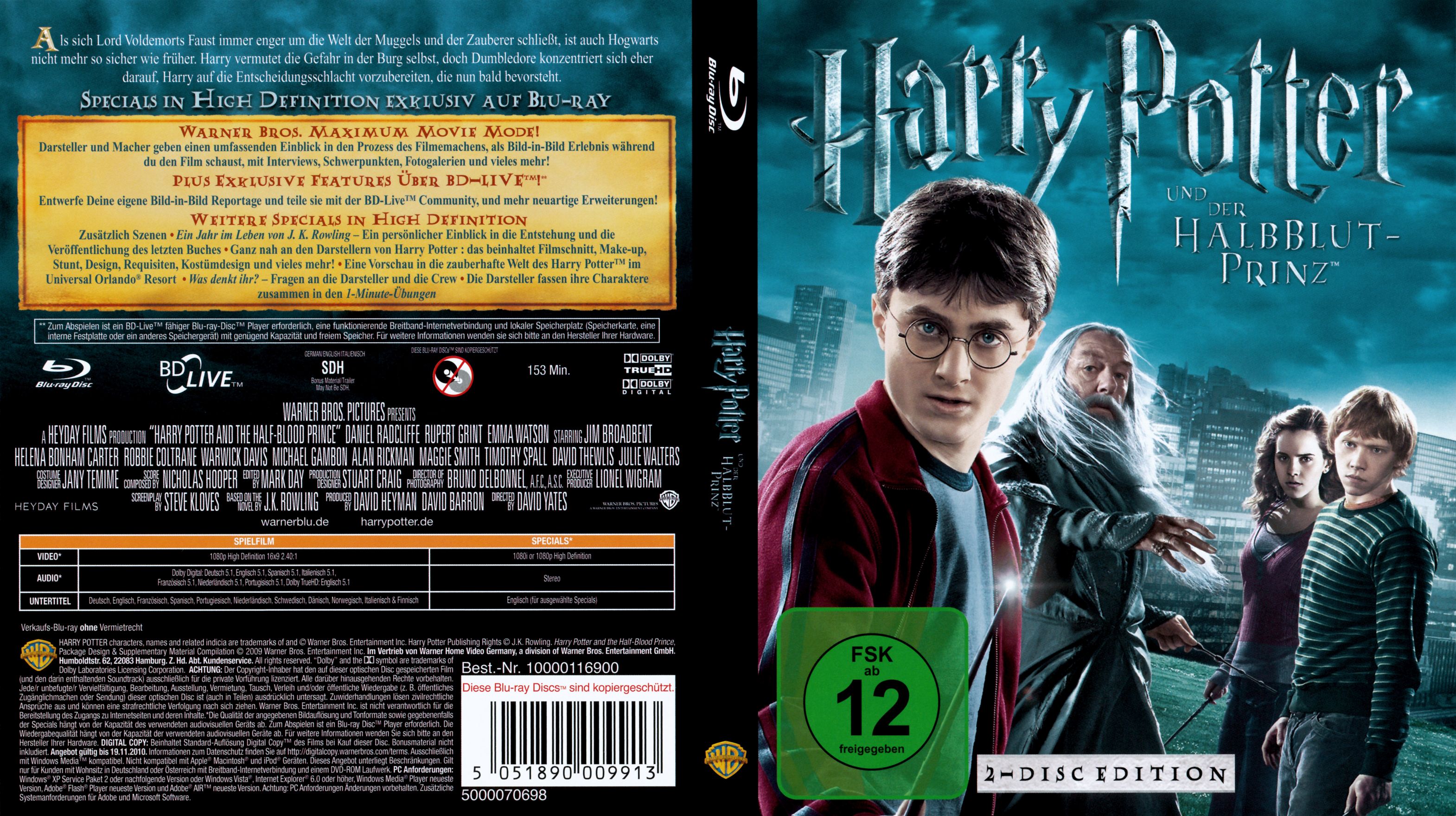 Harry Potter 6 Dvd Covers Cover Century Over 500 000 Album Art Covers For Free