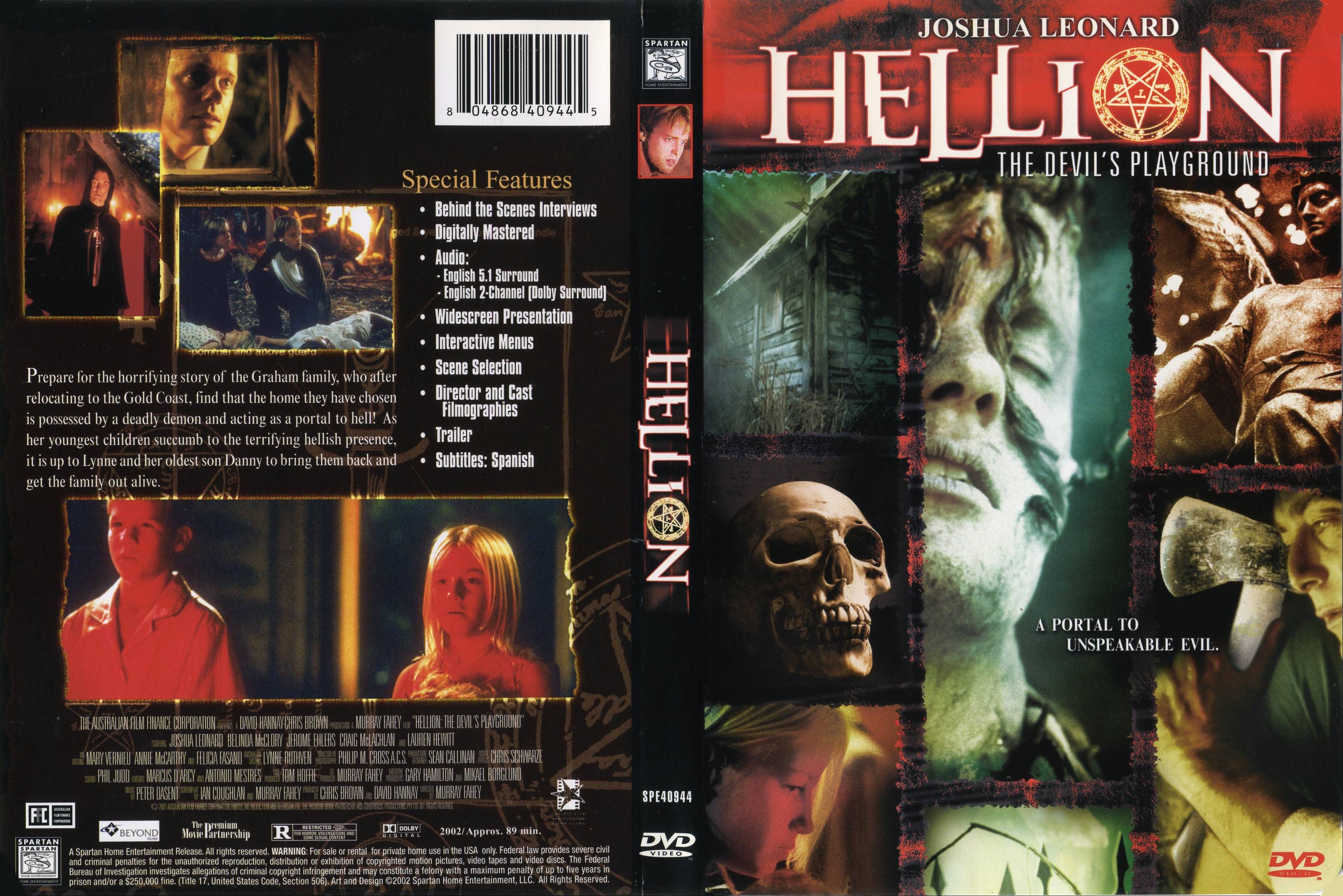 Hellion The Devils Playground DVD US