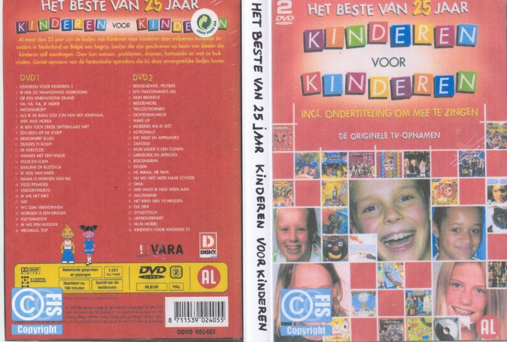 conversie Typisch muziek Het Beste Van 25 Jaar Kinderen Voor Kinderen DVD NL | DVD Covers | Cover  Century | Over 1.000.000 Album Art covers for free