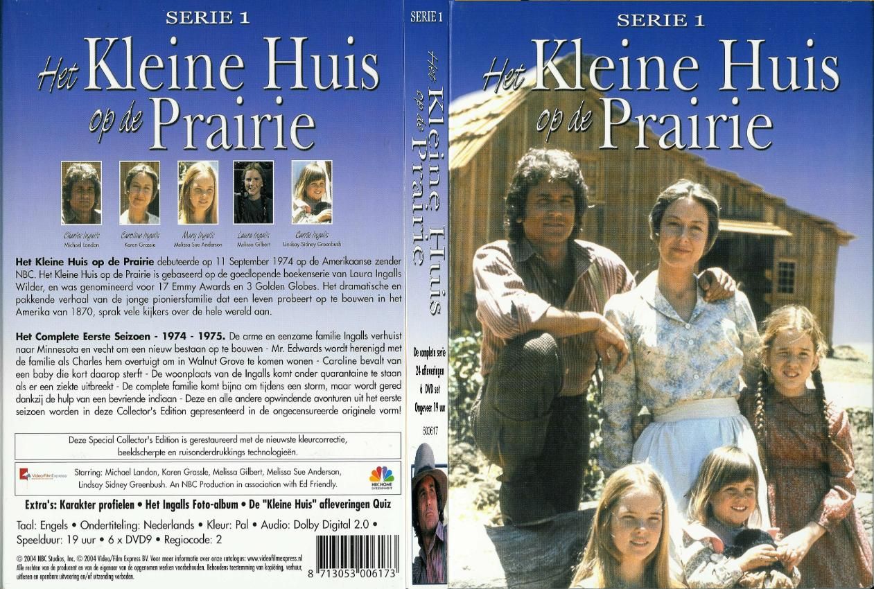 Het Kleine Huis Op De Prairie Season 01 DVD NL | DVD Covers | Cover
