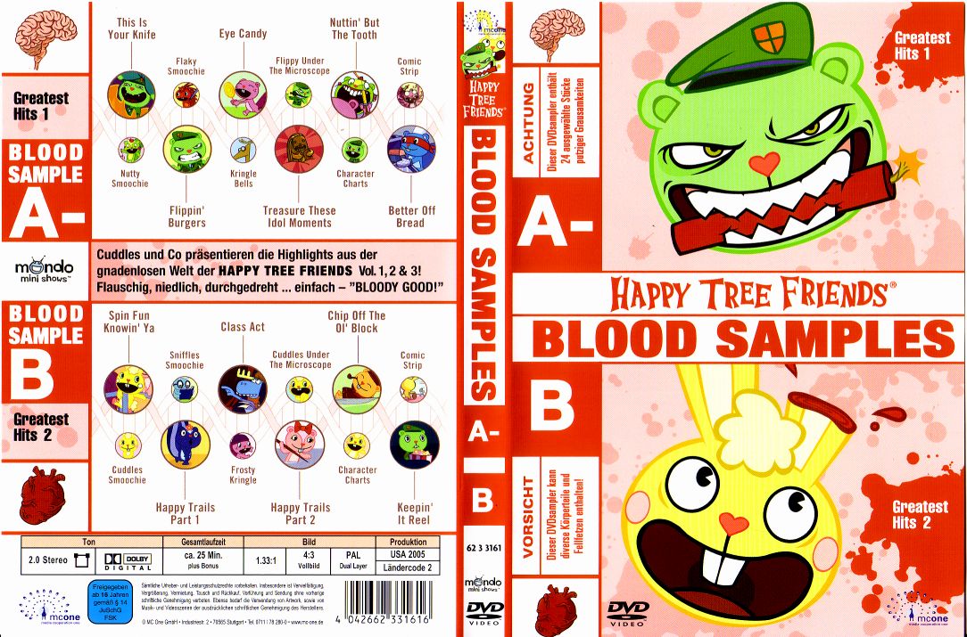 happy tree friends blood samples
