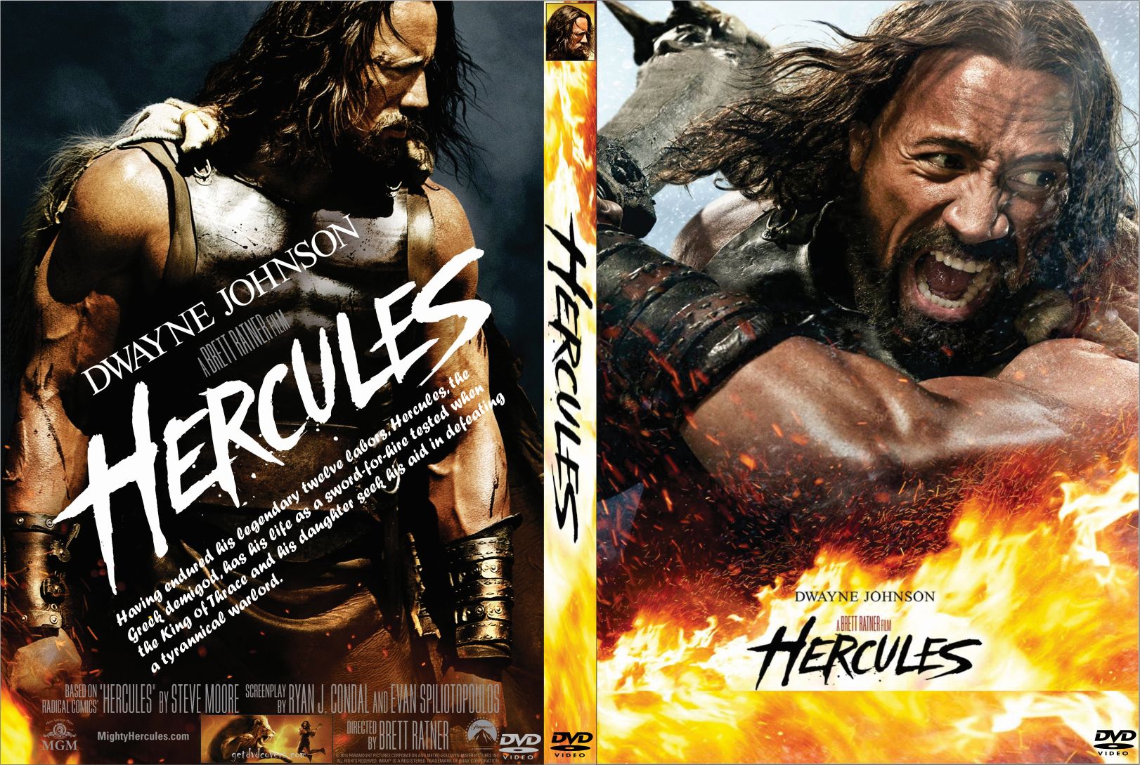 Hercules 2014 Custom Front Dvd Covers Cover Century Over 500 000 Album Art Covers For Free