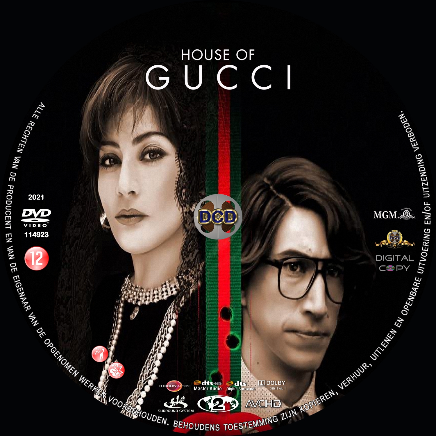 house of cucci (2021) DVD Cover CD