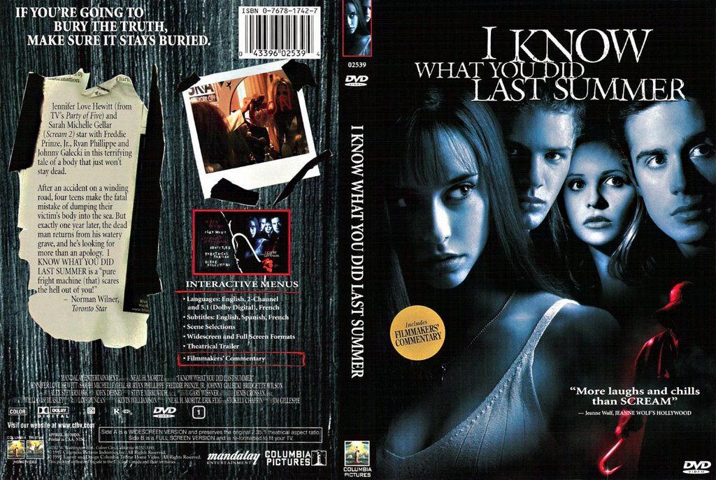 I Know What You Did Last Summer DVD US