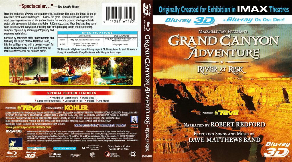 Imax Grand Canyon Adventure River At Risk 3d 2008 Bluray 003 Dvd
