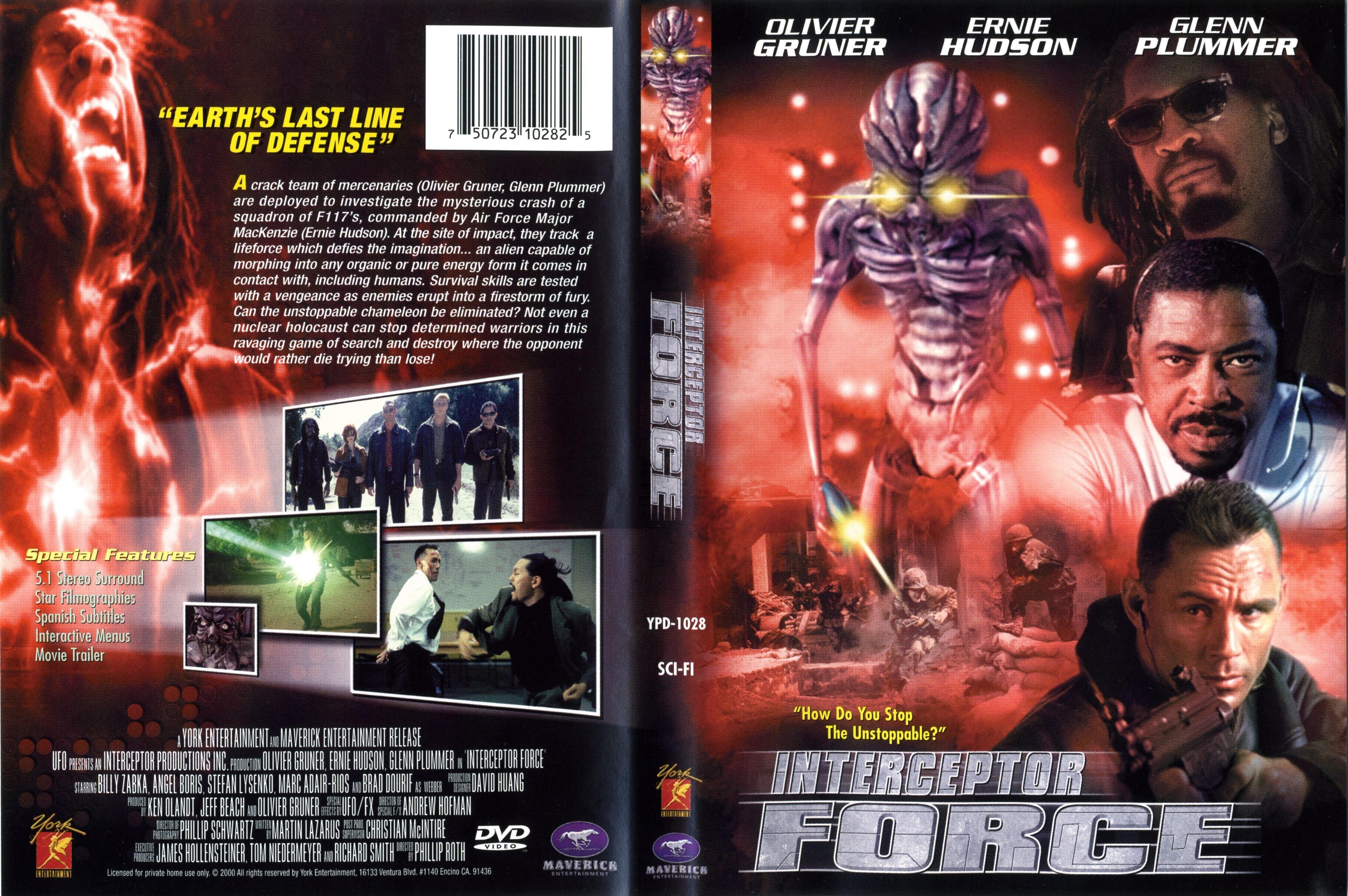Interceptor Force DVD US1 | DVD Covers | Cover Century | Over 1.000.000 ...