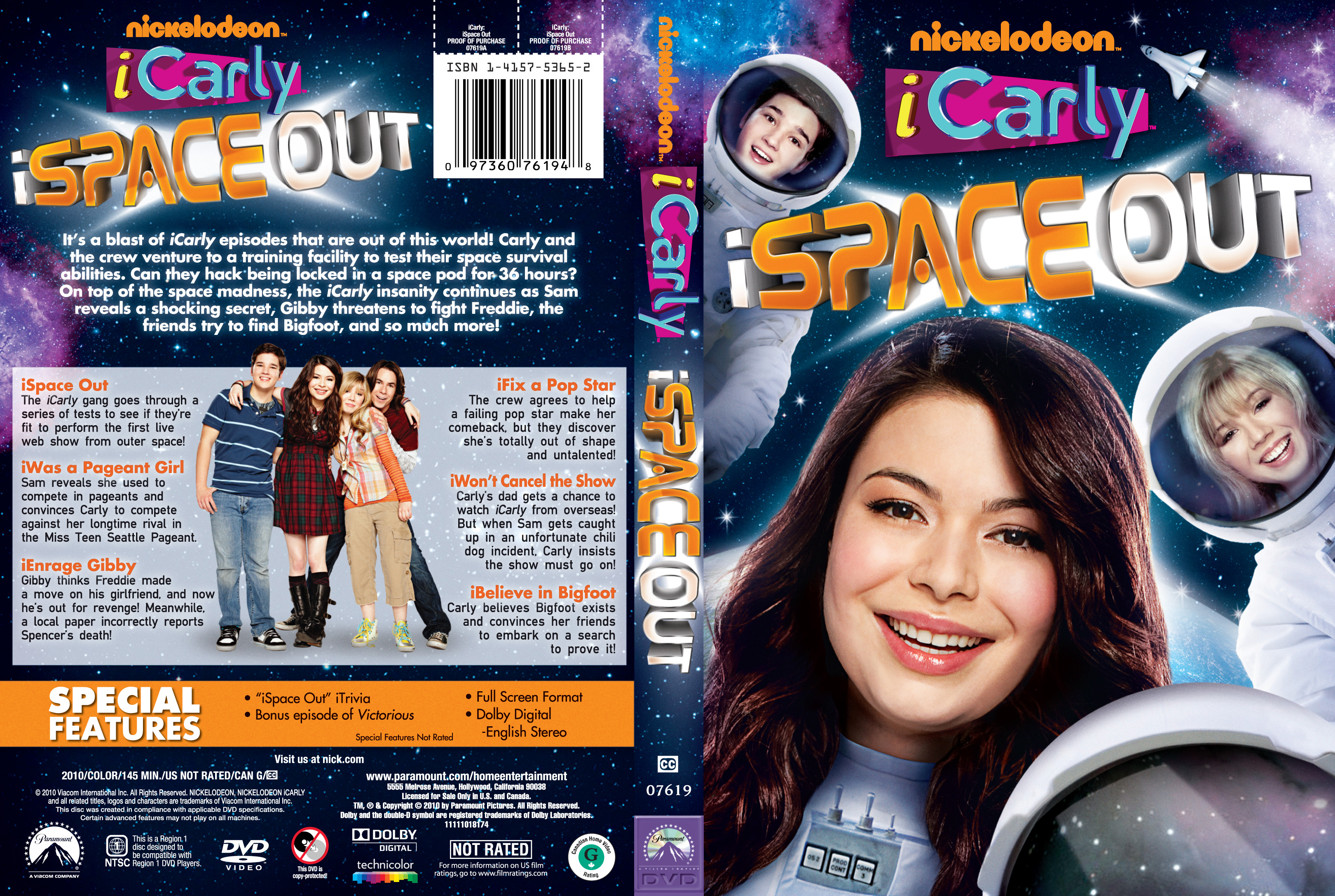 Icarly Ispace Out 12 Dvd Covers Cover Century Over 500 000 Album Art Covers For Free