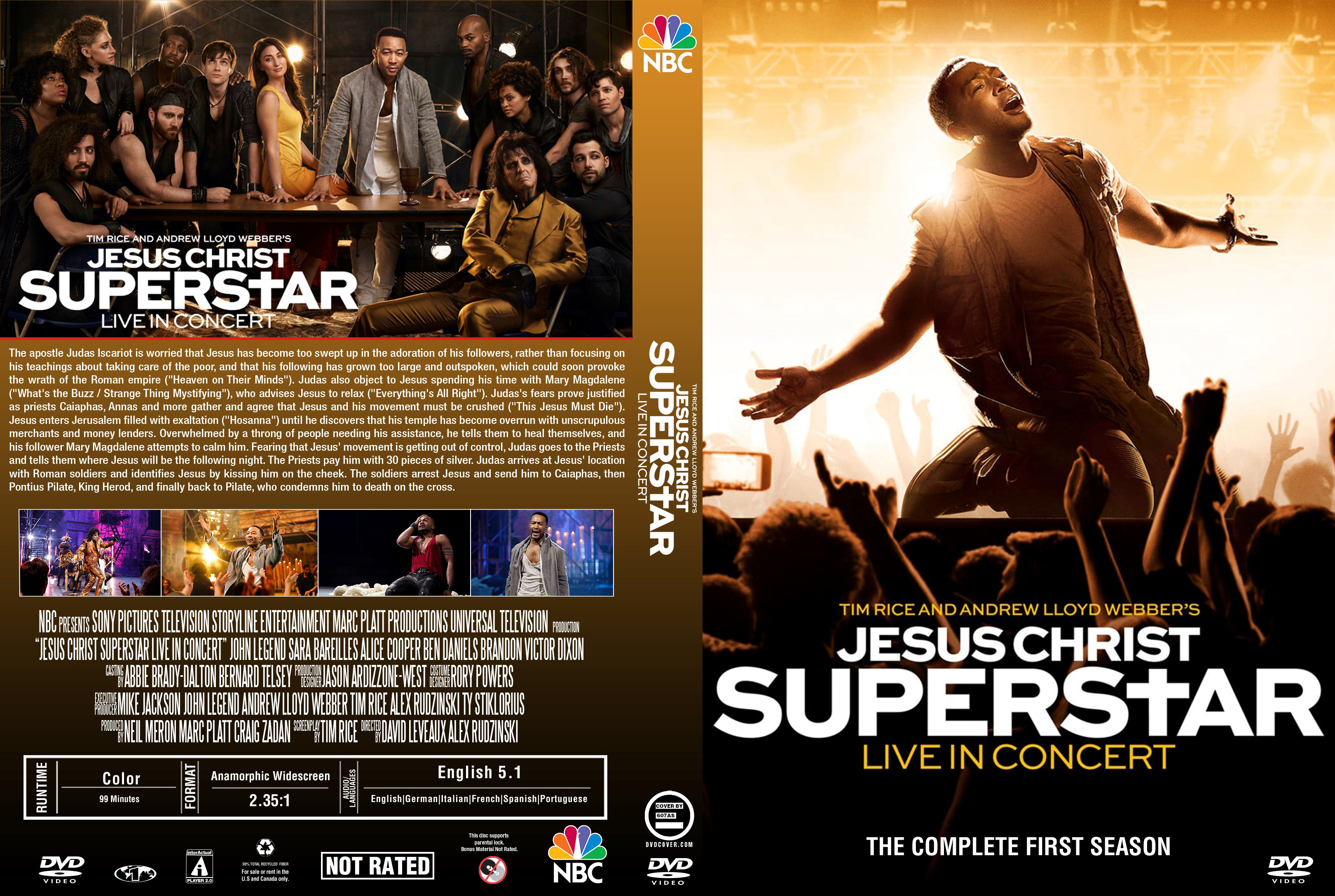 jesus christ superstar live in concert 2018 full concert