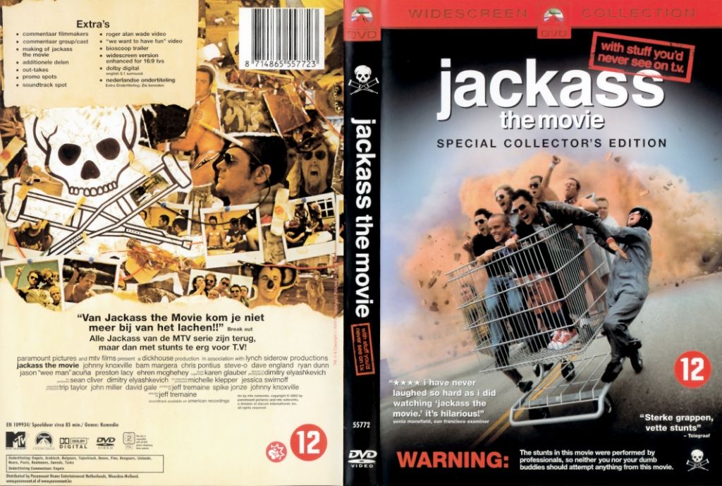 Jackass The Movie DVD NL1
