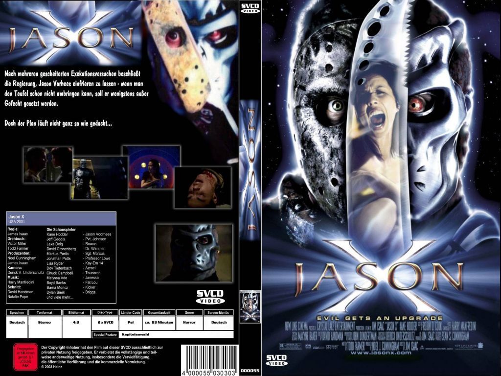 Jason X Dvd De Dvd Covers Cover Century Over 500 000 Album Art Covers For Free