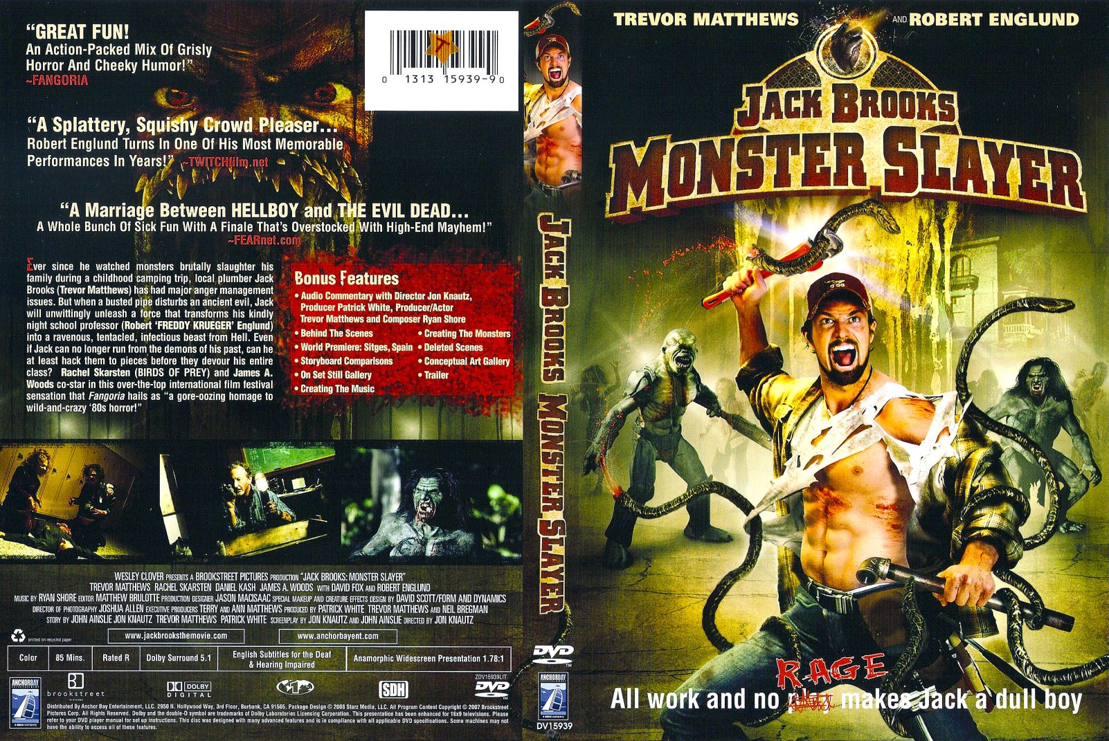 jack brooks monster slayer version 1 | DVD Covers | Cover Century ...