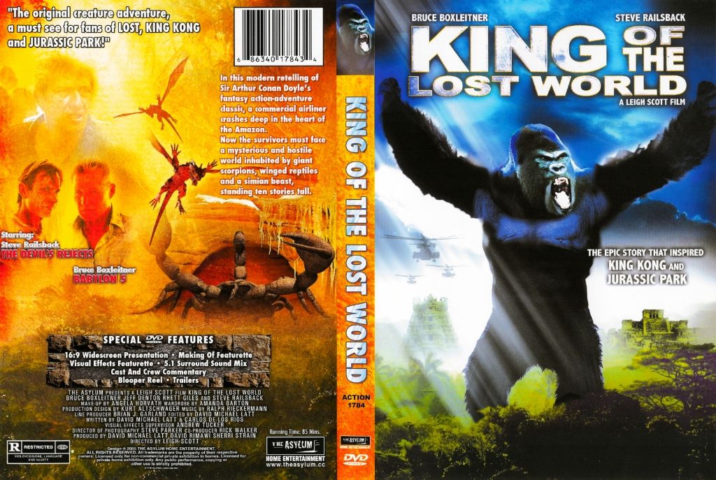 King Of The Lost World Dvd Us Dvd Covers Cover Century Over 500 000 Album Art Covers For Free