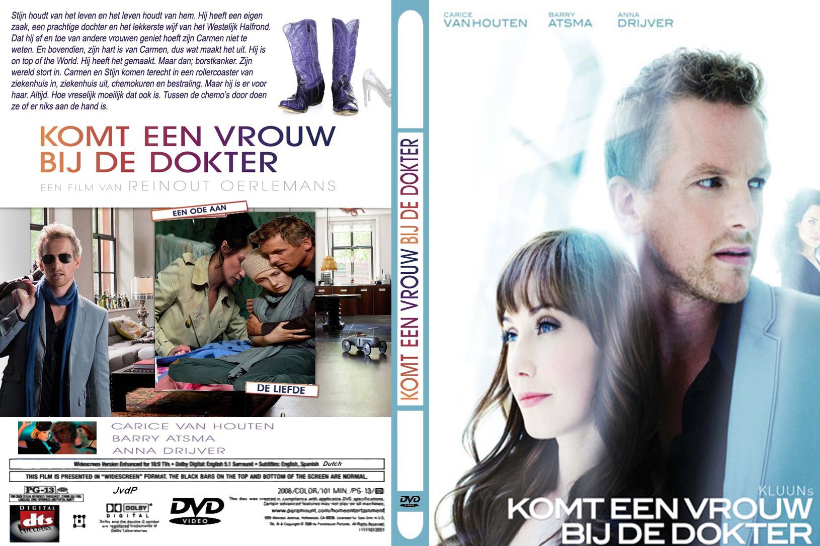 Komt Een Vrouw Bij De Dokter DVD NL CUSTOM | DVD Covers | Cover Century