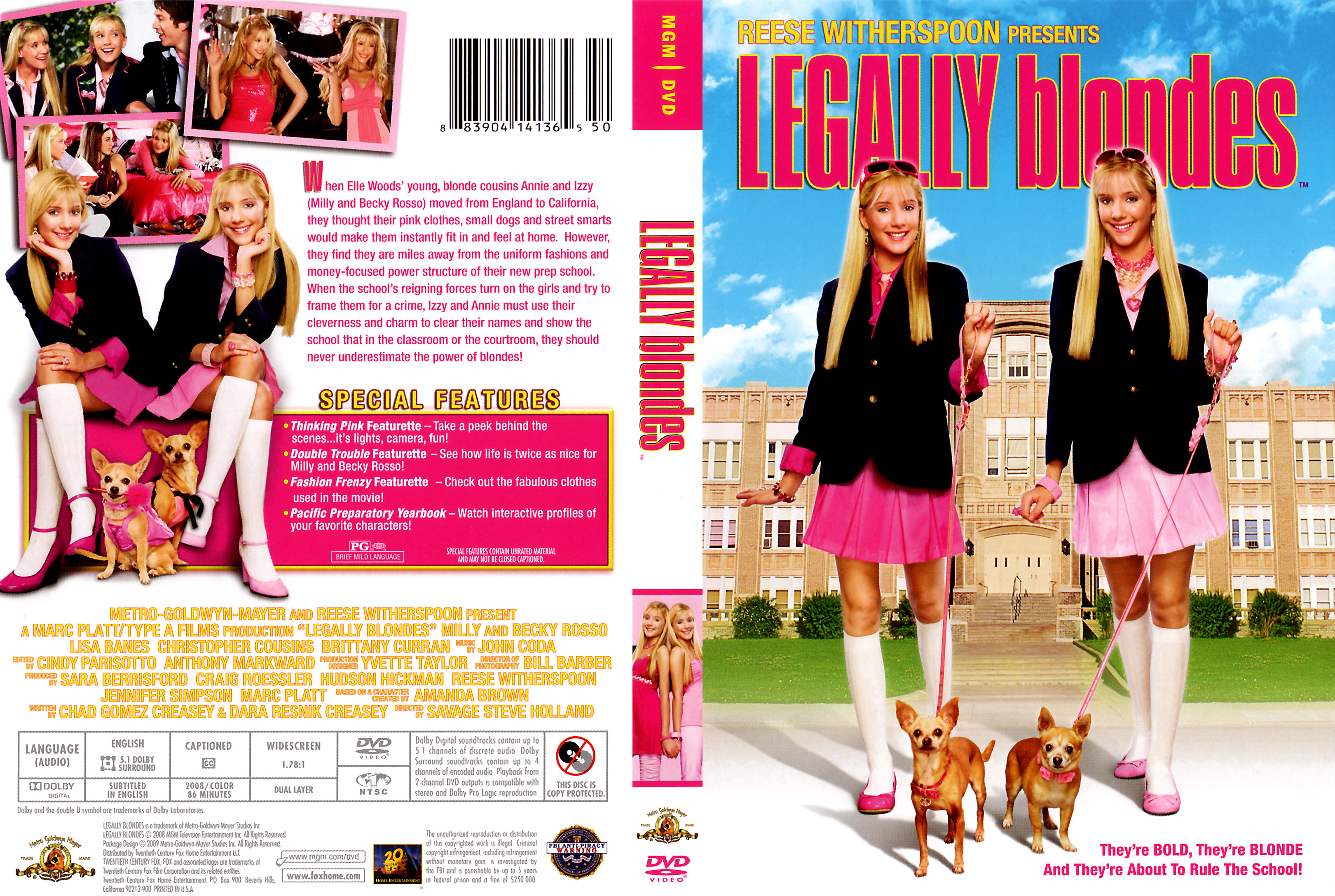 Legally Blondes DVD Covers Cover Century Over 500