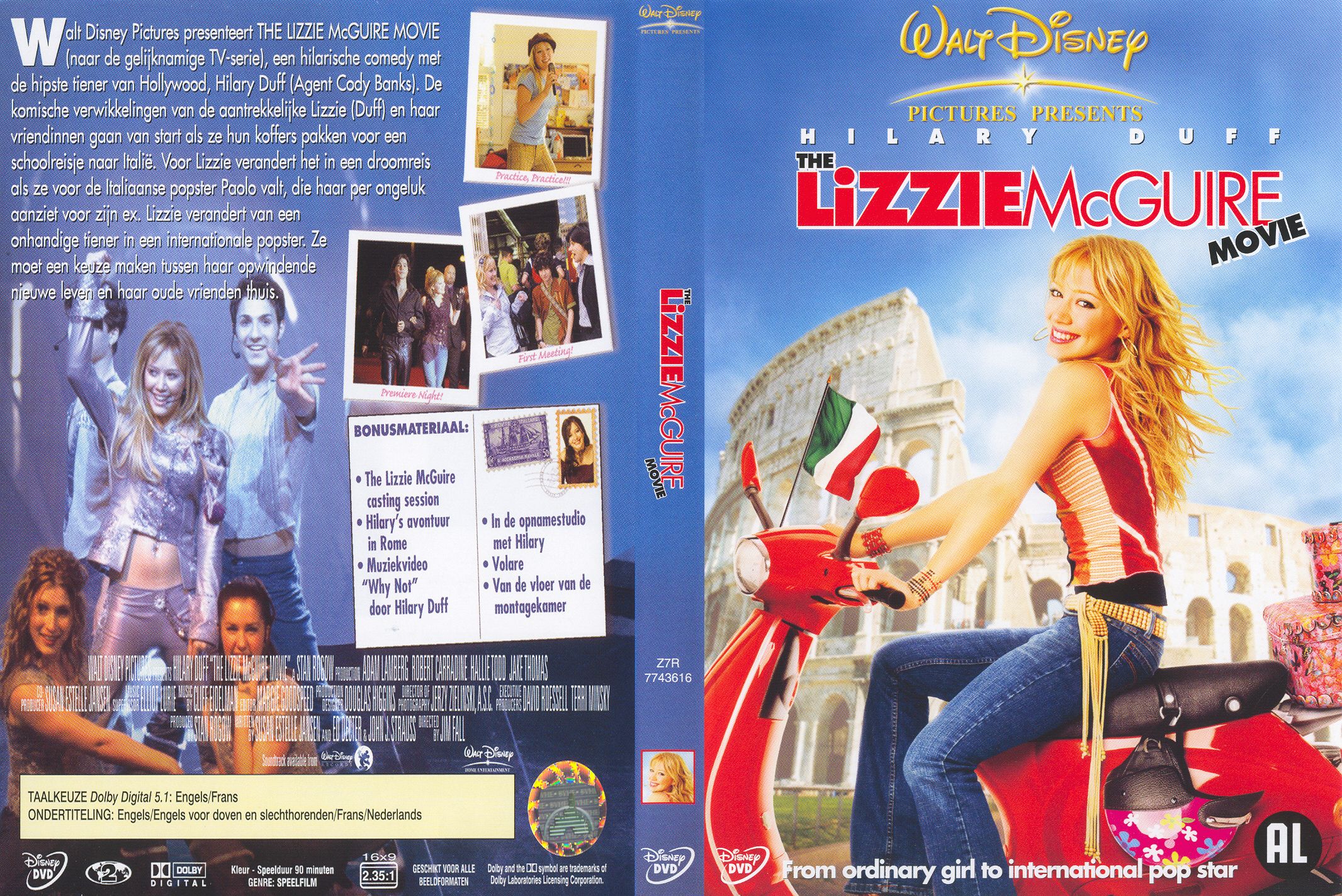 Lizzie Mcguire Movie Pal Misc Dvd1 | DVD Covers | Cover Century | Over ...