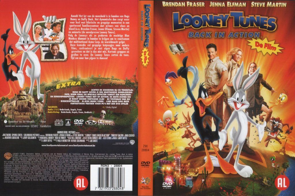 Looney Tunes Back In Action Dvd Nl Dvd Covers Cover Century