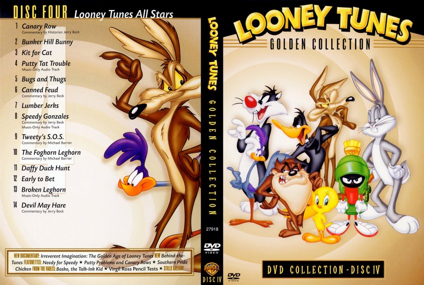 Looney Tunes Collection Disc 4 | DVD Covers | Cover Century | Over 