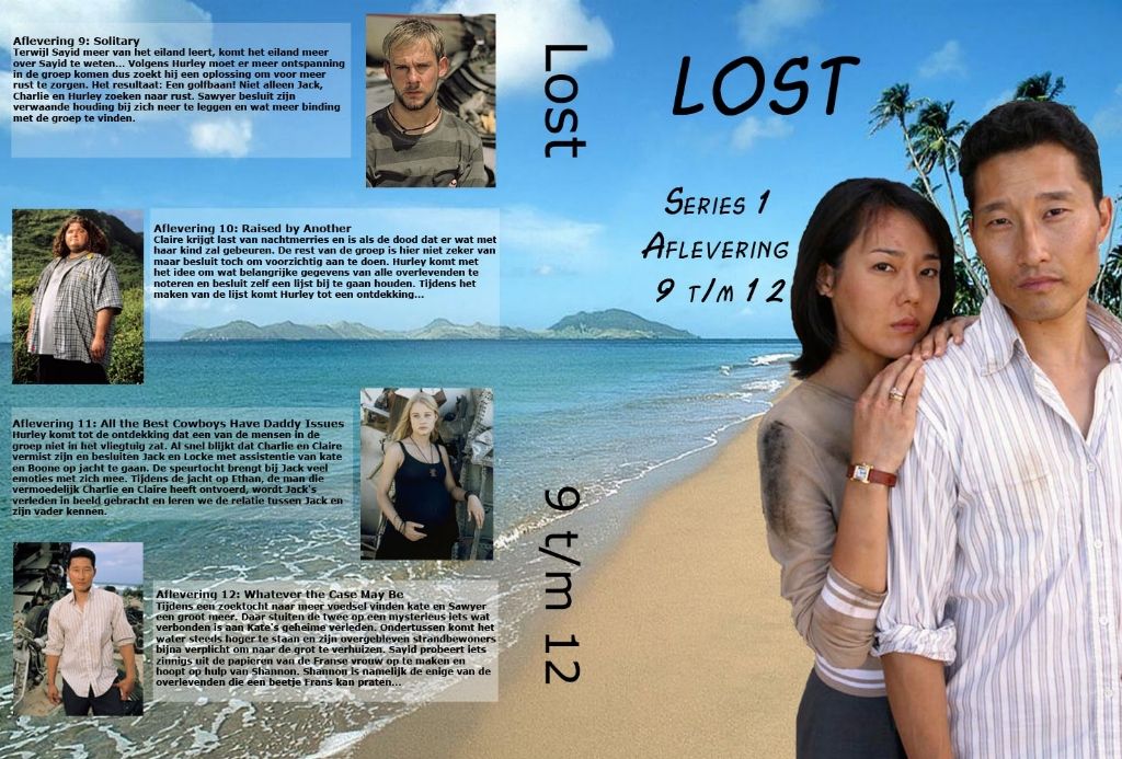 Lost Season 1 Ep. 09 12 DVD NL CUSTOM | DVD Covers | Cover Century ...