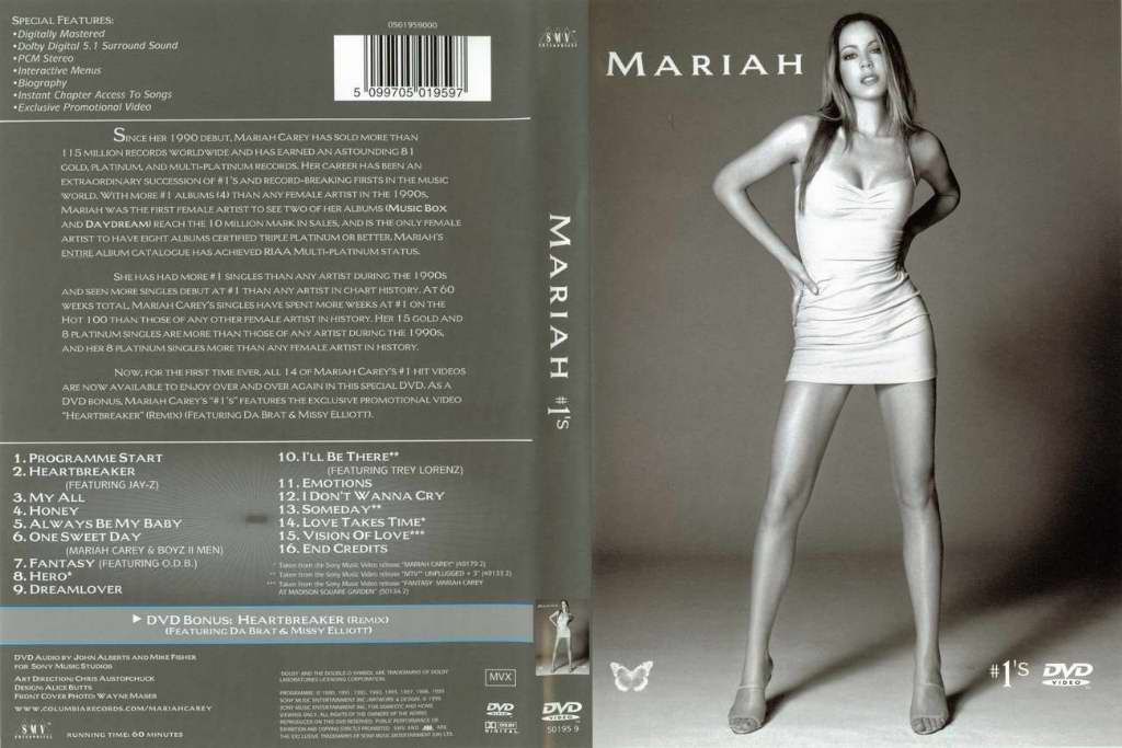 Mariah Carey 1 DVD NL