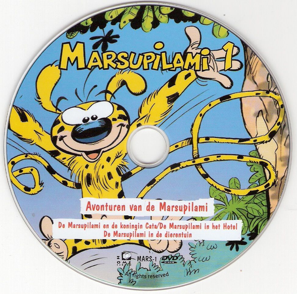 Marsupilami Vol 01 Avonturen Van De Marsupilami Dvd Cd Dvd Covers Cover Century Over 1 000 000 Album Art Covers For Free