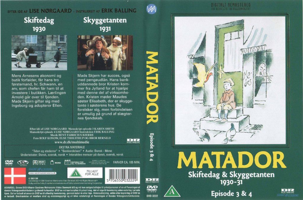 Matador Eps. 03 04 DVD DK