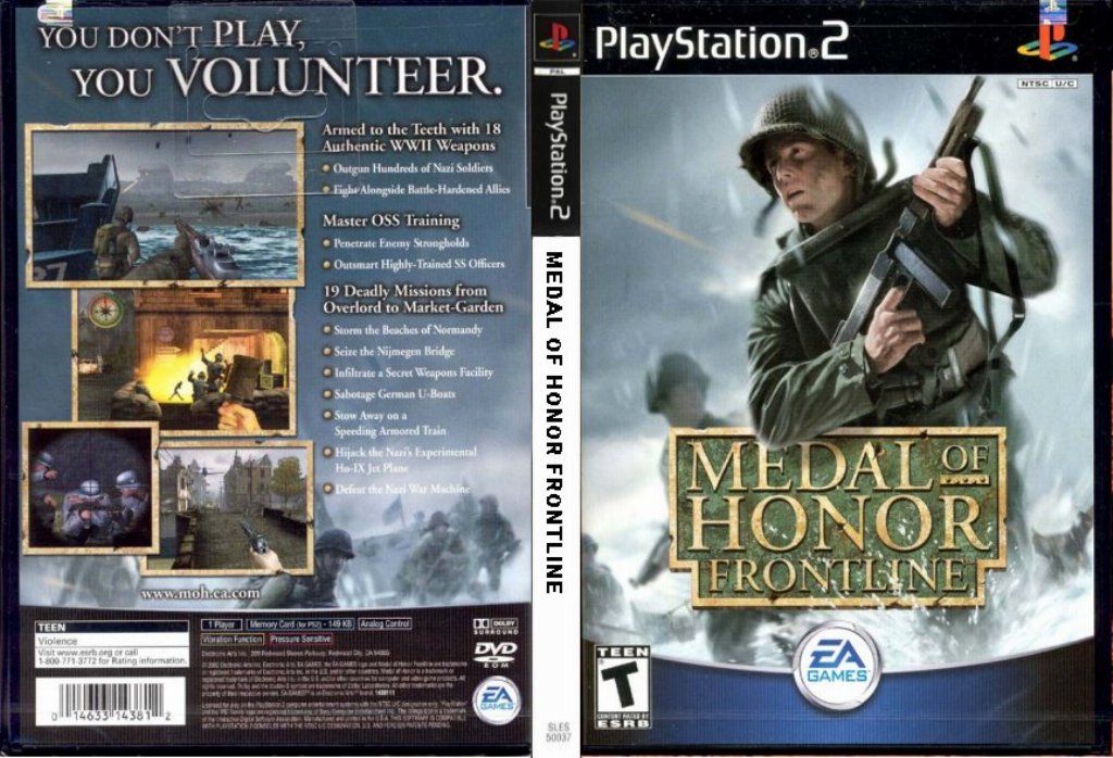 Medal of Honor Frontline (Classico Ps2) Midia Digital Ps3 - WR