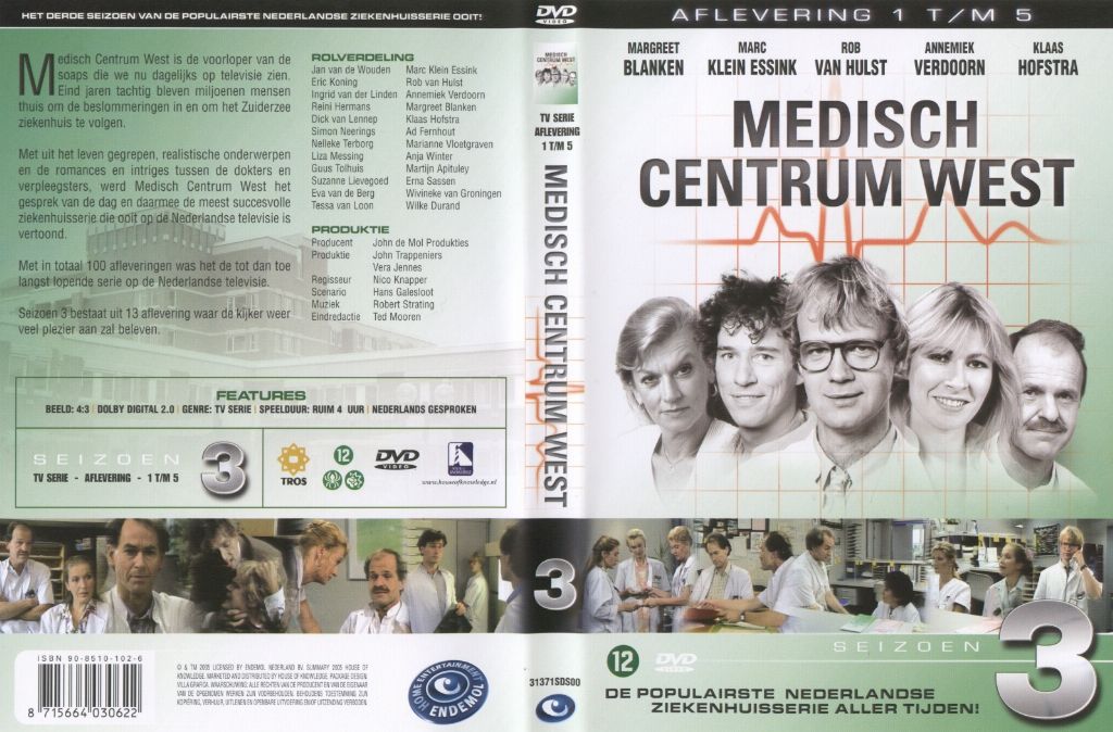 Medisch Centrum West Season 03 Vol. 01 DVD NL