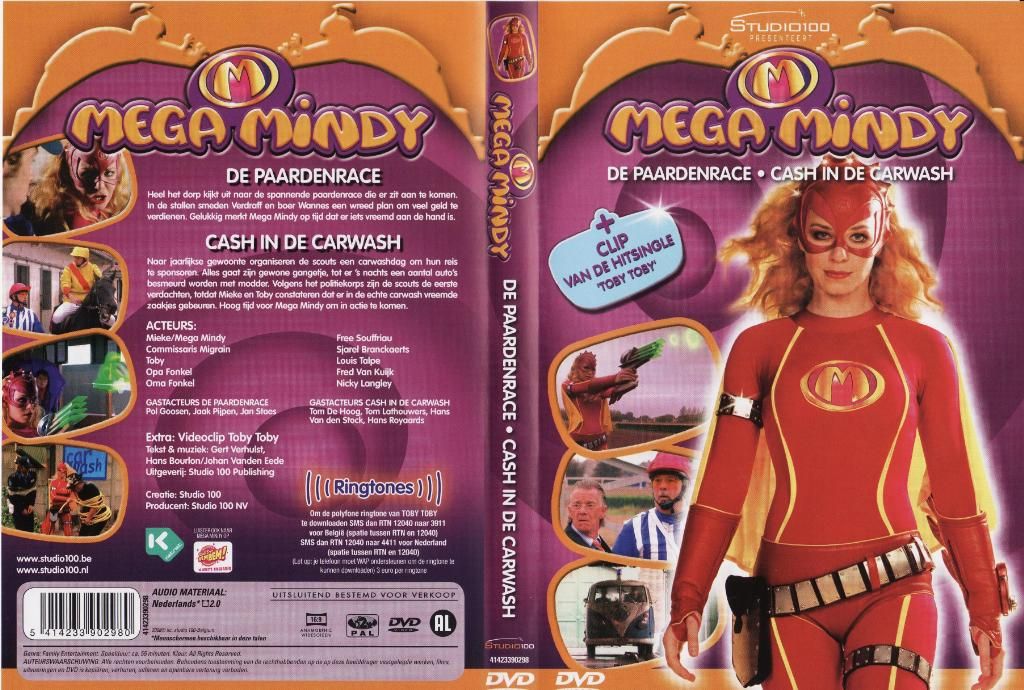Mega Mindy De Paardenrace En Cash In De Carwash DVD NL
