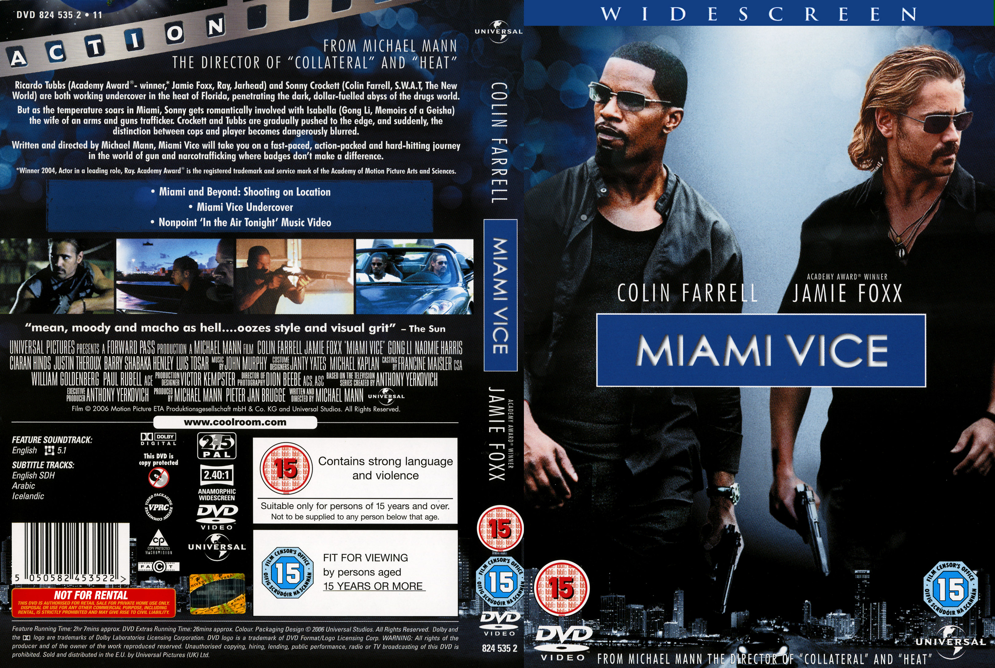 Miami Vice | DVD Covers | Cover Century | Over 500.000 ...